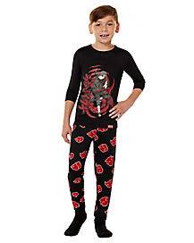 Kids Itachi Akatsuki Pajama Set - Naruto Shippuden (Child Small)