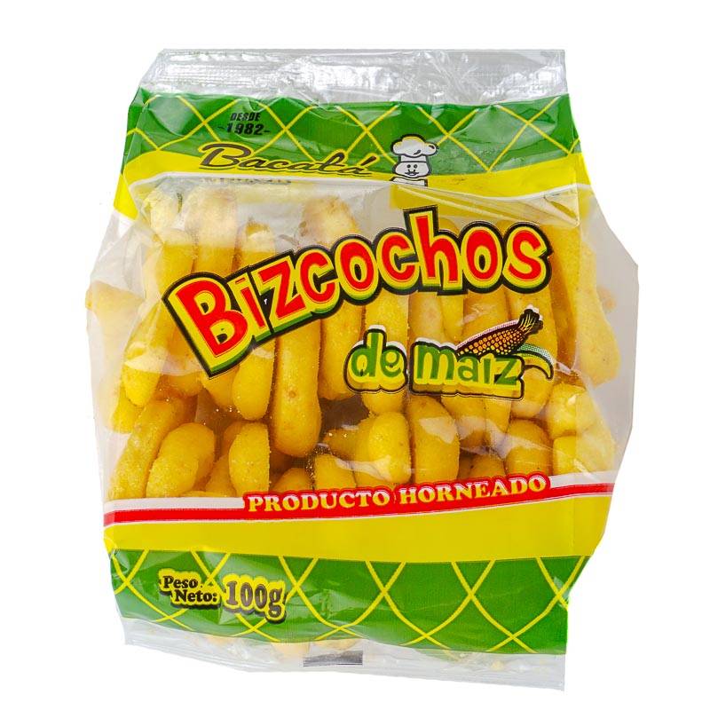 Bacata Bizcochos De Maiz Paq 100 Gr