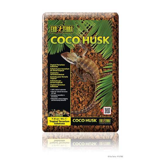 Exo-Terra Coco Husk Terrarium Substrate, 7.2 Quart