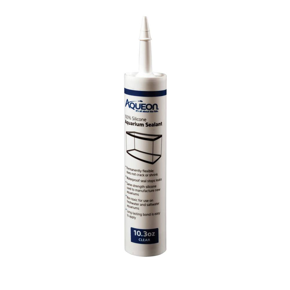 Aqueon Clear Silicone Aquarium Sealant (10.3 oz)