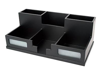 Victor Midnight Black Collection 6-Compartment Wood Storage (9525-5)