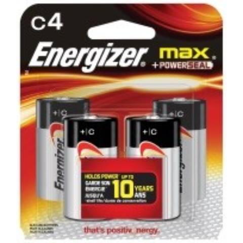 Energizer Max C 4 Pack