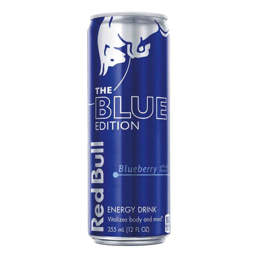 Red Bull The Blue Edition Energy Drink, Blueberry (12 fl oz)