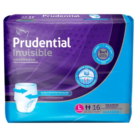 PRUDENTIAL ROPA INT INVISIBLE L *16