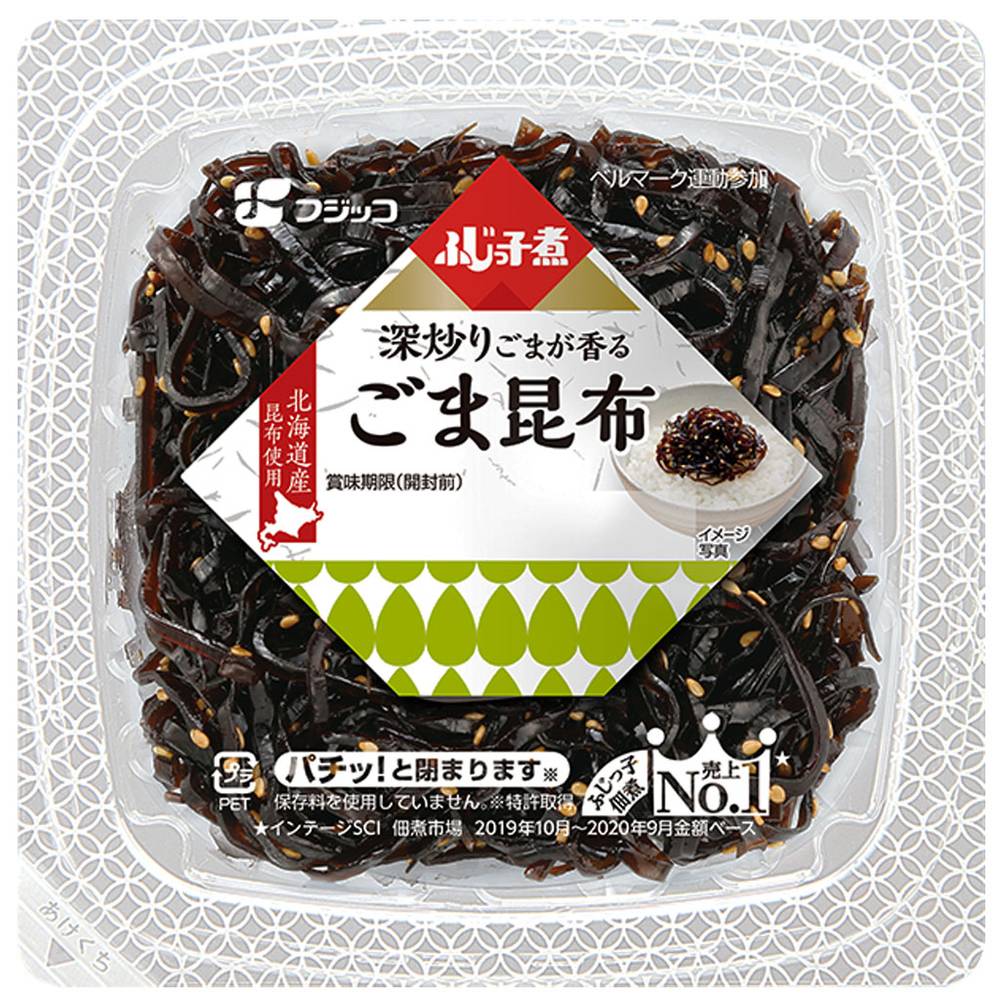 フジッコ　ふじっ子煮　ごま昆布/74g