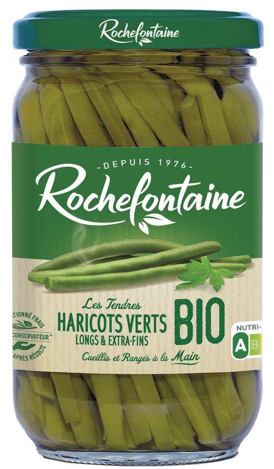 Rochefontaine - Haricots verts bio extra fins