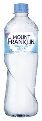 Mount Franklin Still Water 600ml