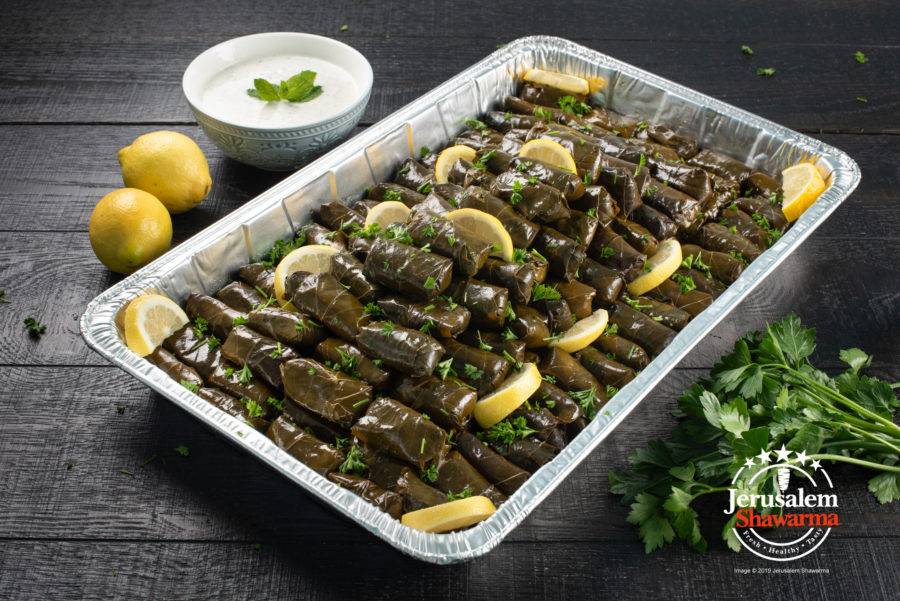 Vine Leaves Tray (60 Pieces)