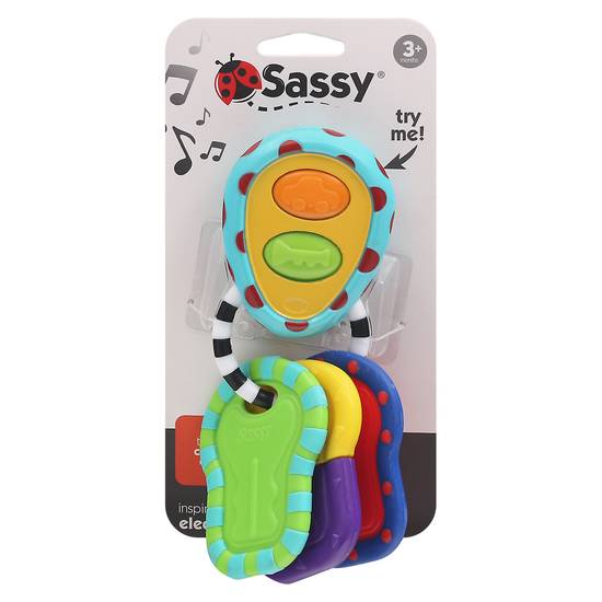 Sassy 3+ Months Electronic Keys Toy (1 ct)
