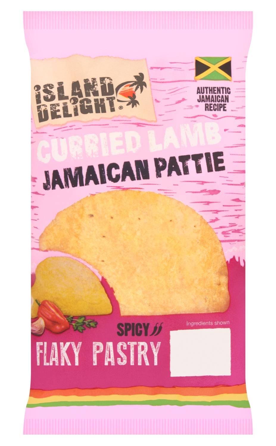 Island Delight Curried Lamb Pattie 140G