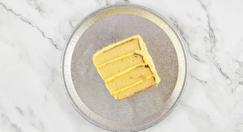 Lemon Cake Slice