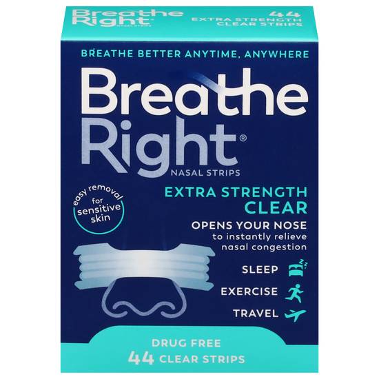 Breathe Right Value pack Drug Free Extra Strength Nasal Strips