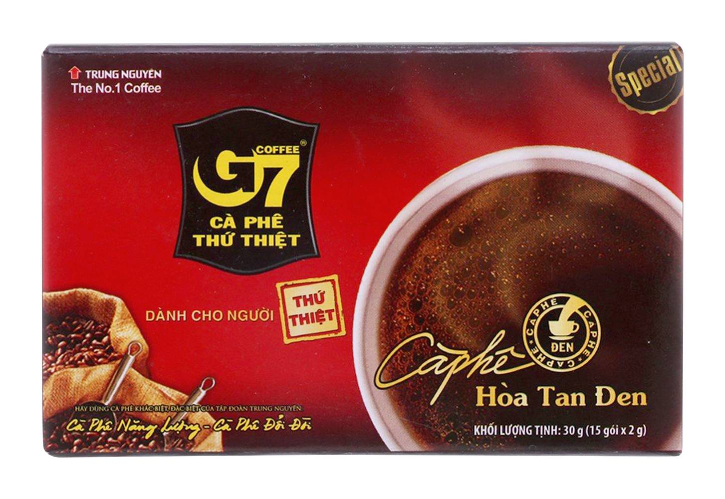 Trung Nguyen G7 Pure Black Coffee (30g)
