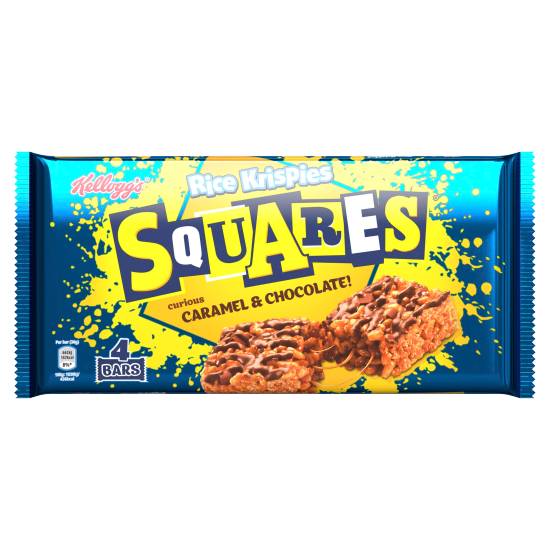 Kellogg's Squares Rice Krispies Curious Caramel & Chocolate Bar (144g)