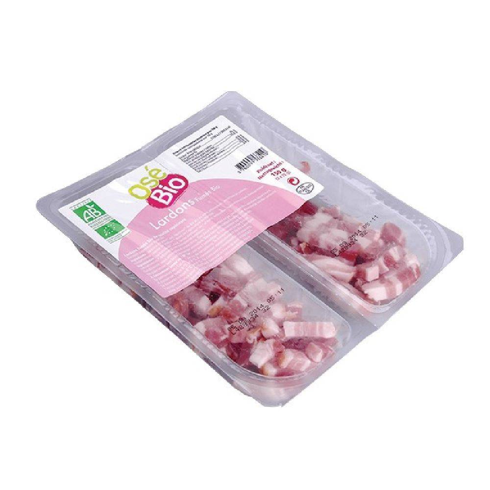 Lardons fumes 2x75g - OSE BIO - BIO