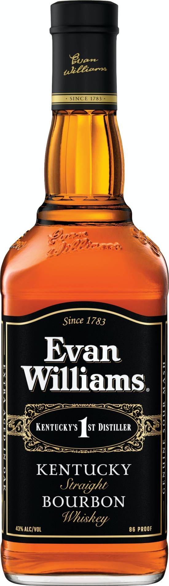 Evan Williams Kentucky Straight Bourbon Whisky (750 ml)