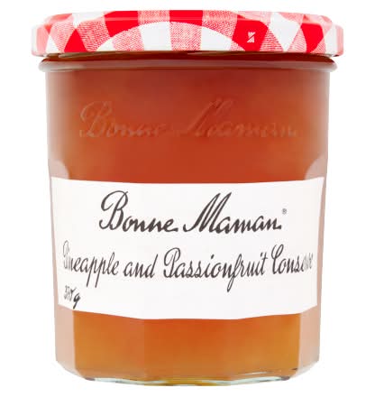 Bonne Maman Pineapple & Passion Fruit, Tropical Fruit Spread (370g)