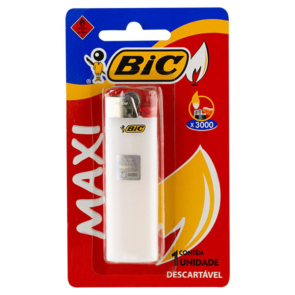 BiC · Isqueiro descartável j6 maxi sortido