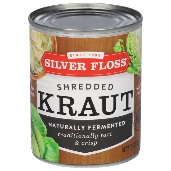 Silver Floss Barrel Cured Sheredded Sauerkraut