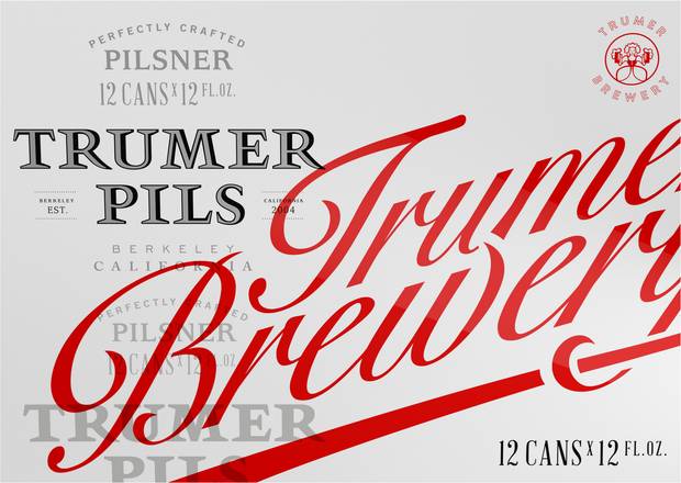 Trumer Pils Perfectly Crafted Pilsner Beer Cans (12 pack, 12 fl oz)