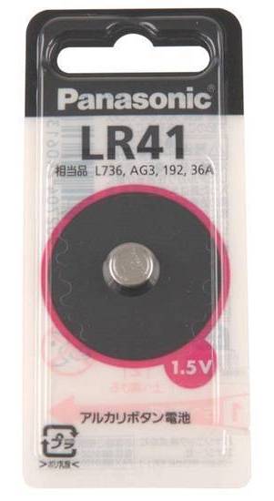 パナソニック ボタン電池 ＬＲ４１