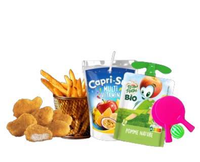 Menu Bambino nuggets