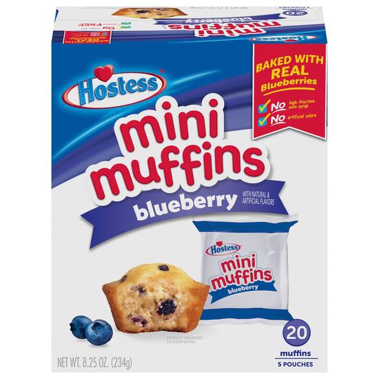 Hostess Mini Muffin Blueberry