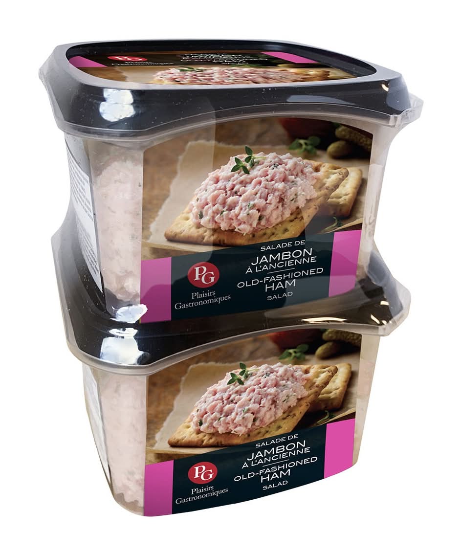 Pg - Salade De Jambon A L'Ancienne, 2 × 450 G / Pg Old Fashioned Ham Salad, 2 × 450 G