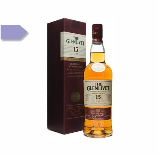 -25% OFF | Whisky Glenlivet 15 Single Malt 750 mL | de 2619 MXN a: