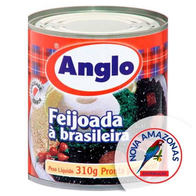 Anglo feijoada à brasileira enlatada