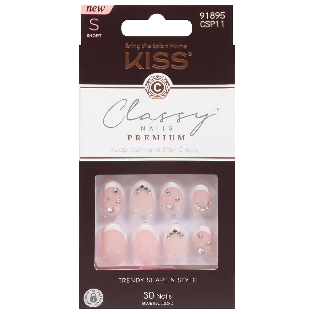 Kiss Premium Classy False Nails Prevailing