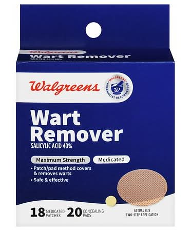 Walgreens Medicated Wart Remover Patches