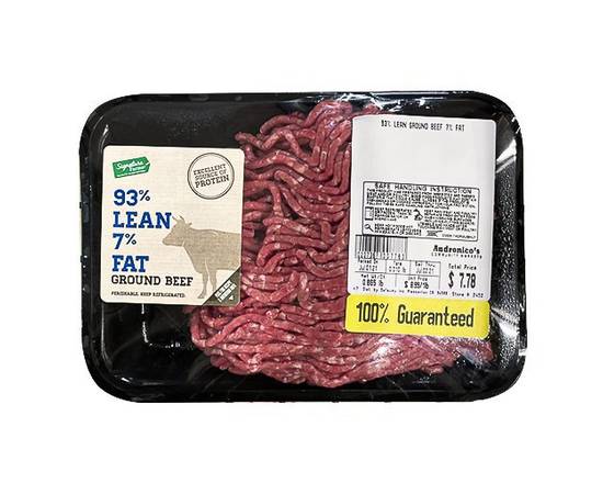 93% Lean Ground Beef (approx 1 lb)