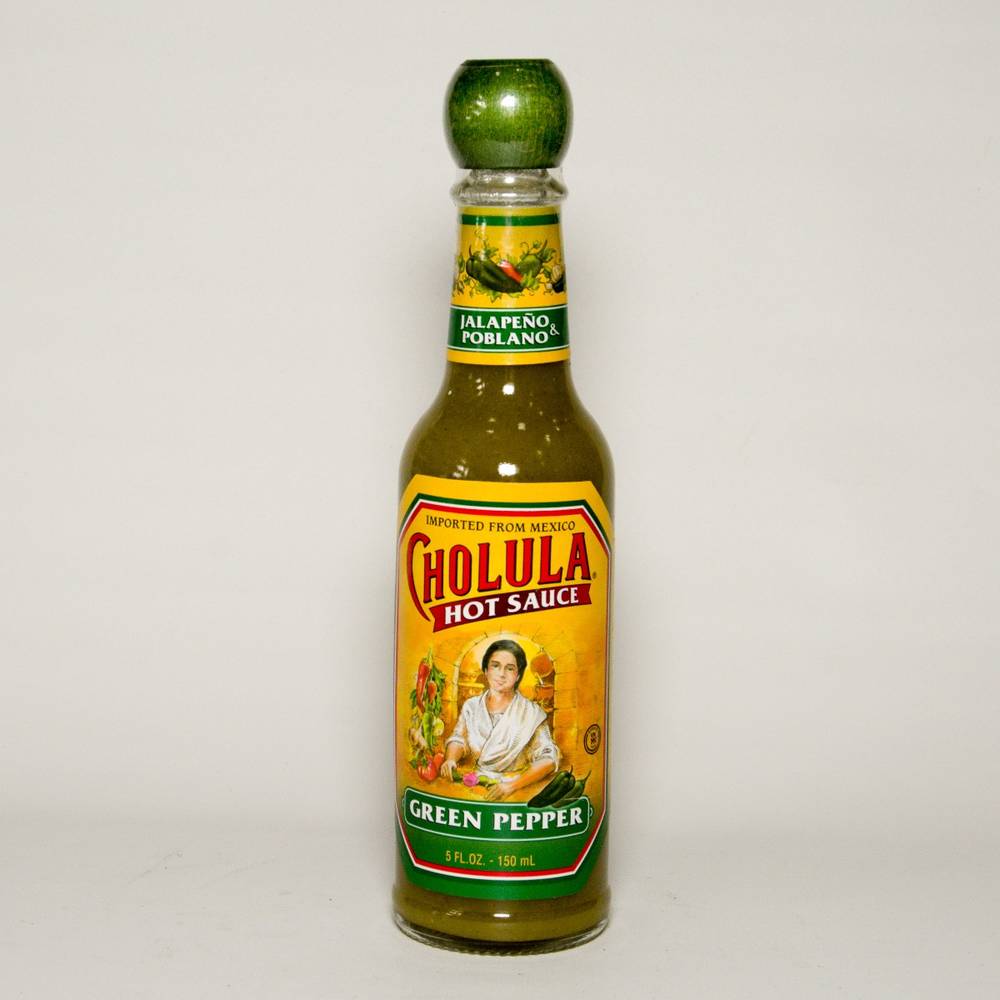 Cholula - Hot Green Pepper Sauce - 12/5 oz bottles (12 Units per Case)