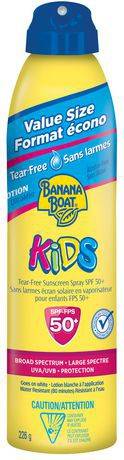 Banana Boat Kids Tear Free Sunscreen Spray 50+ (226 g)