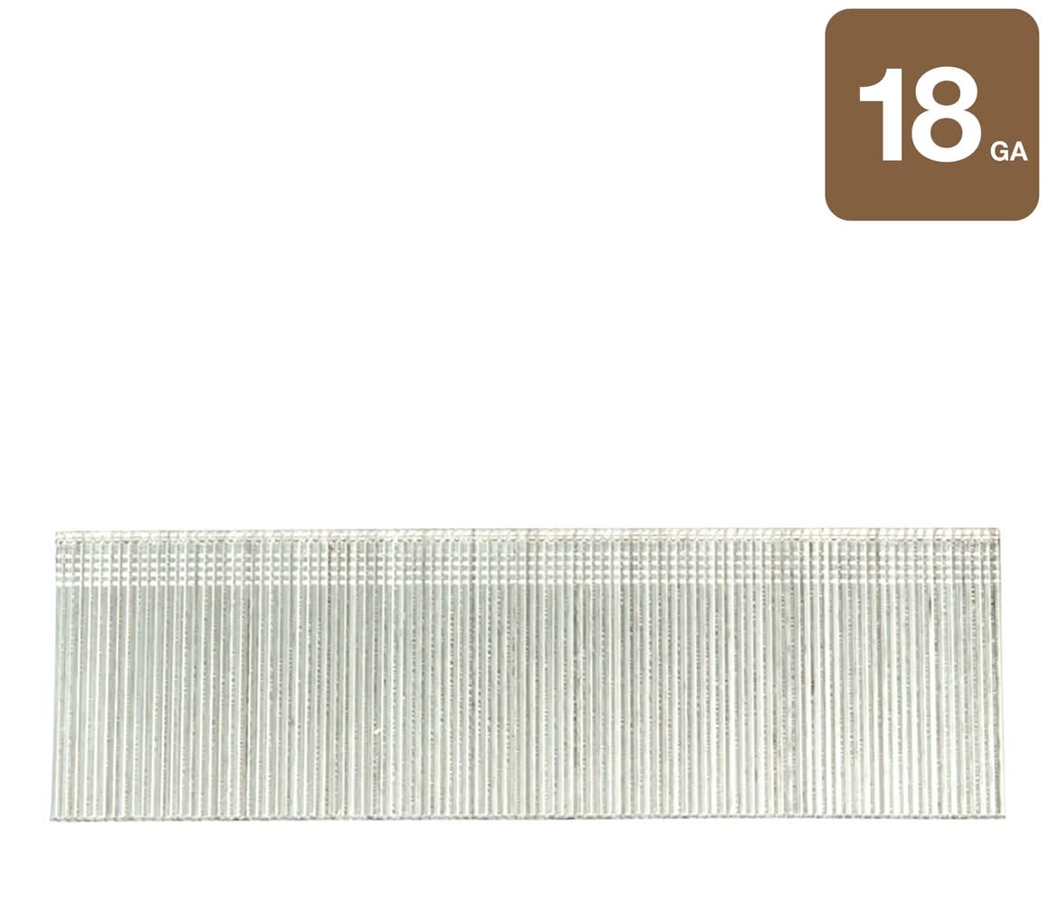 Metabo HPT 1-1/4-in 18 -Gauge Straight Galvanized Collated Brad nails 5000 -Per Box