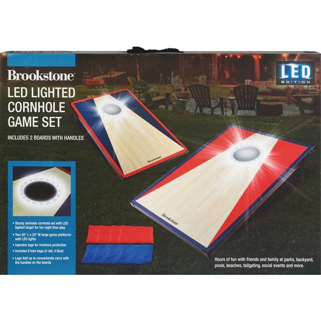 Light Up Led Cornhole Game Set