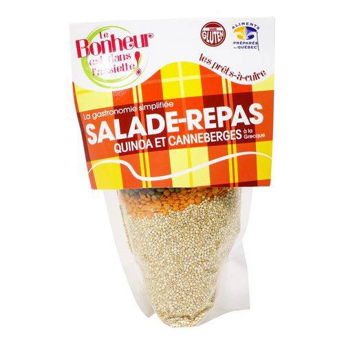 Le bonheur est dans l'assiette! mélange de salade de quinoa (350 g) - quinoa salad mix (350 g)