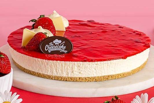 Wild Strawberry Cheesecake