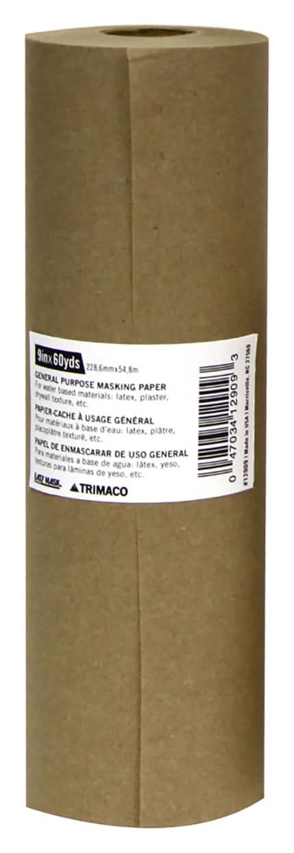 Trimaco 9 In. W X 180 Ft. L Paper Masking Paper 1 Pk