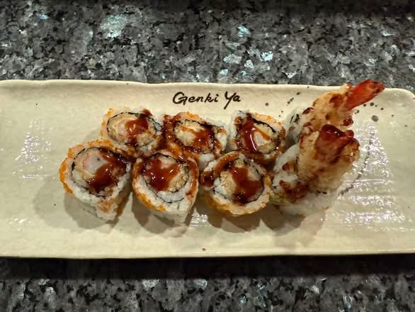 Shrimp Tempura Roll (Not Gluten Free)