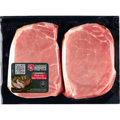 Chairmans Reserve Ny Style Thick Pork Chops - 2 Lb