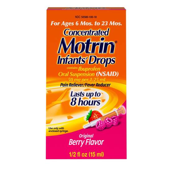 Motrin Infants' Concentrated Drops, 0.5 OZ