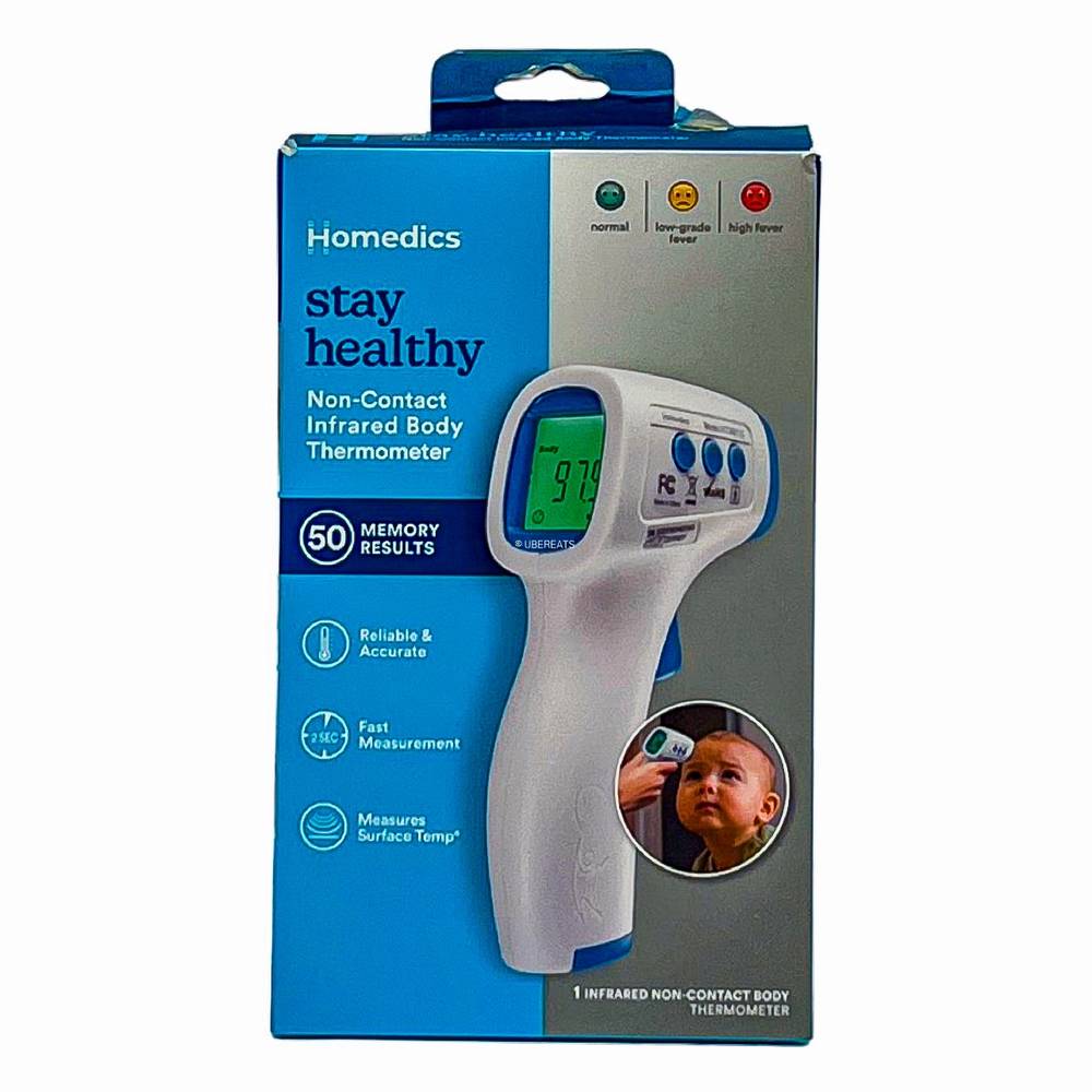 Homedics Infrared Digital Thermometer For Body Food Liquid and Room
