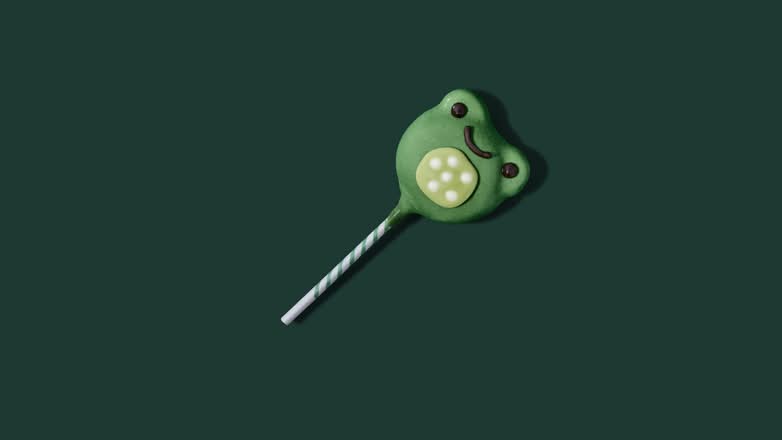 Frog Cake Pop