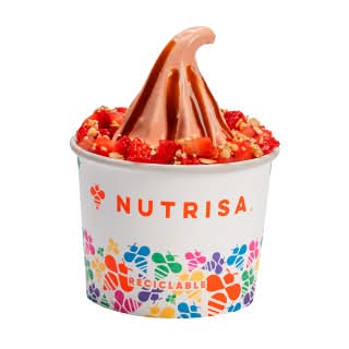 Helado Suave Doble sabor Durazno