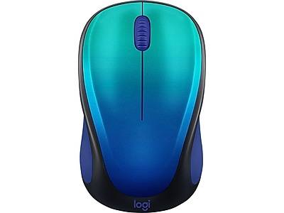 Logitech Design Limited Edition Wireless Optical Mouse (aurora blue)