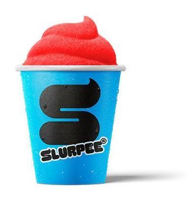 Small Slurpee Cherry 12oz