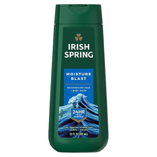 Irish Spring Moisture Blast Body Wash for Men - 20.0 oz