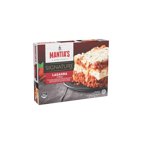 Mantia's 10 Layer 3 Meat Lasagna